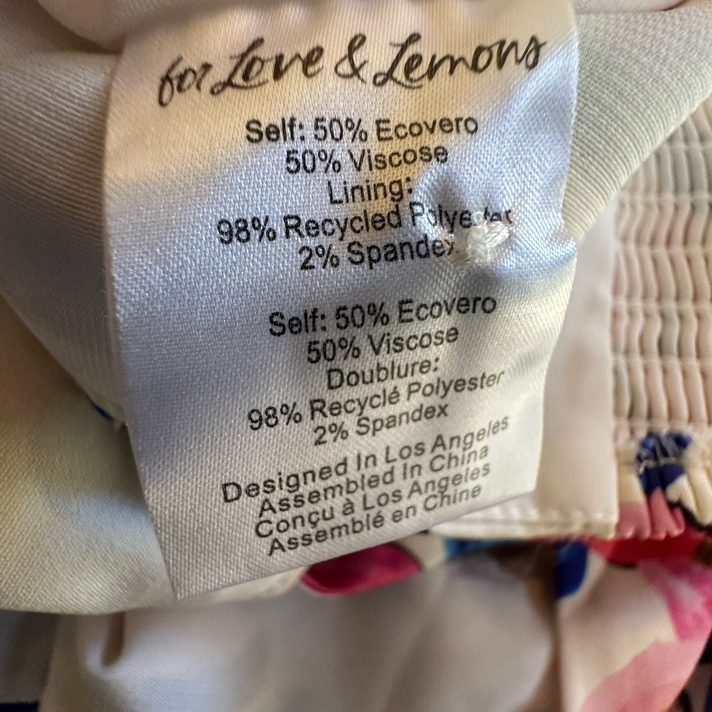 For Love & Lemons “Gianna Crop Top” Size Small Excellent Condition! - Picture 11 of 12